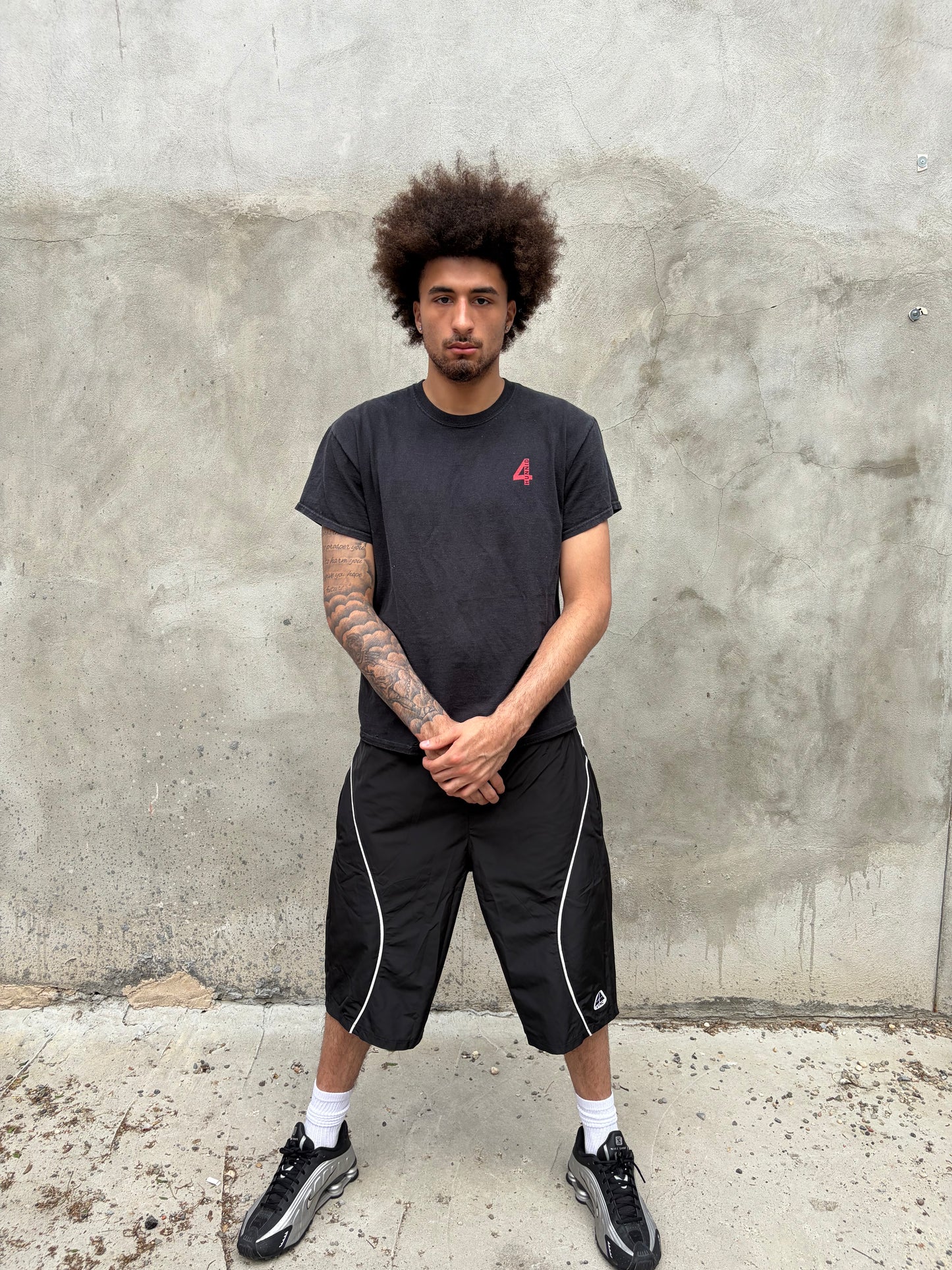 3/4 Nylon Shorts