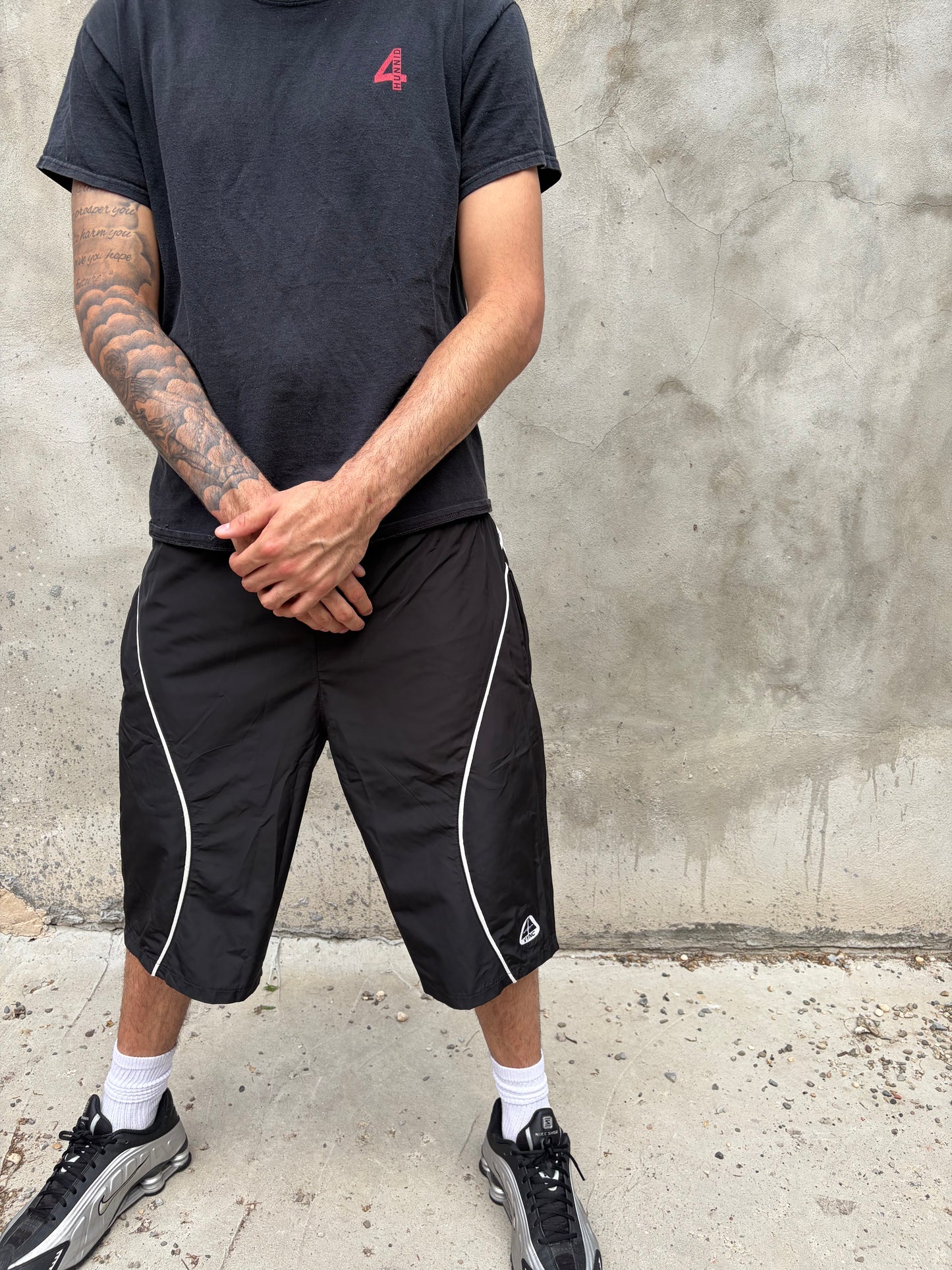 3/4 Nylon Shorts